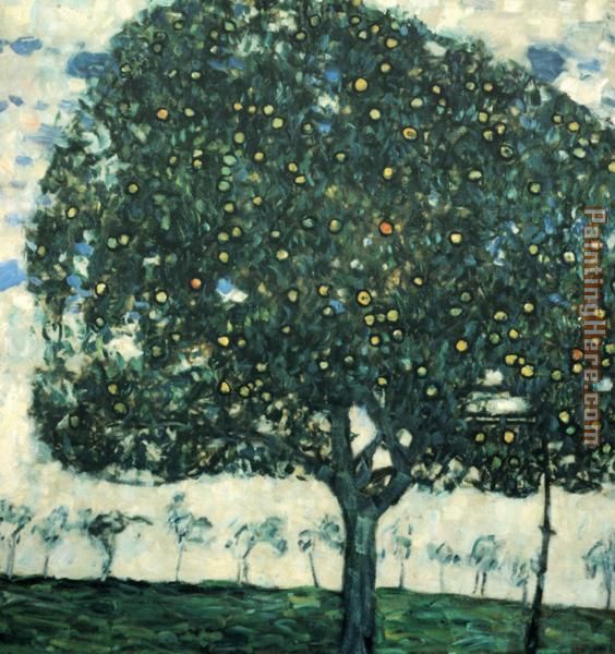 Gustav Klimt Apple Tree II
